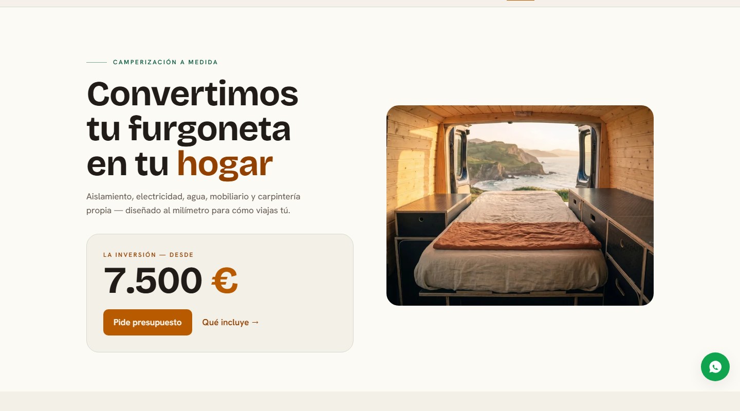Alhóndiga — Camperización