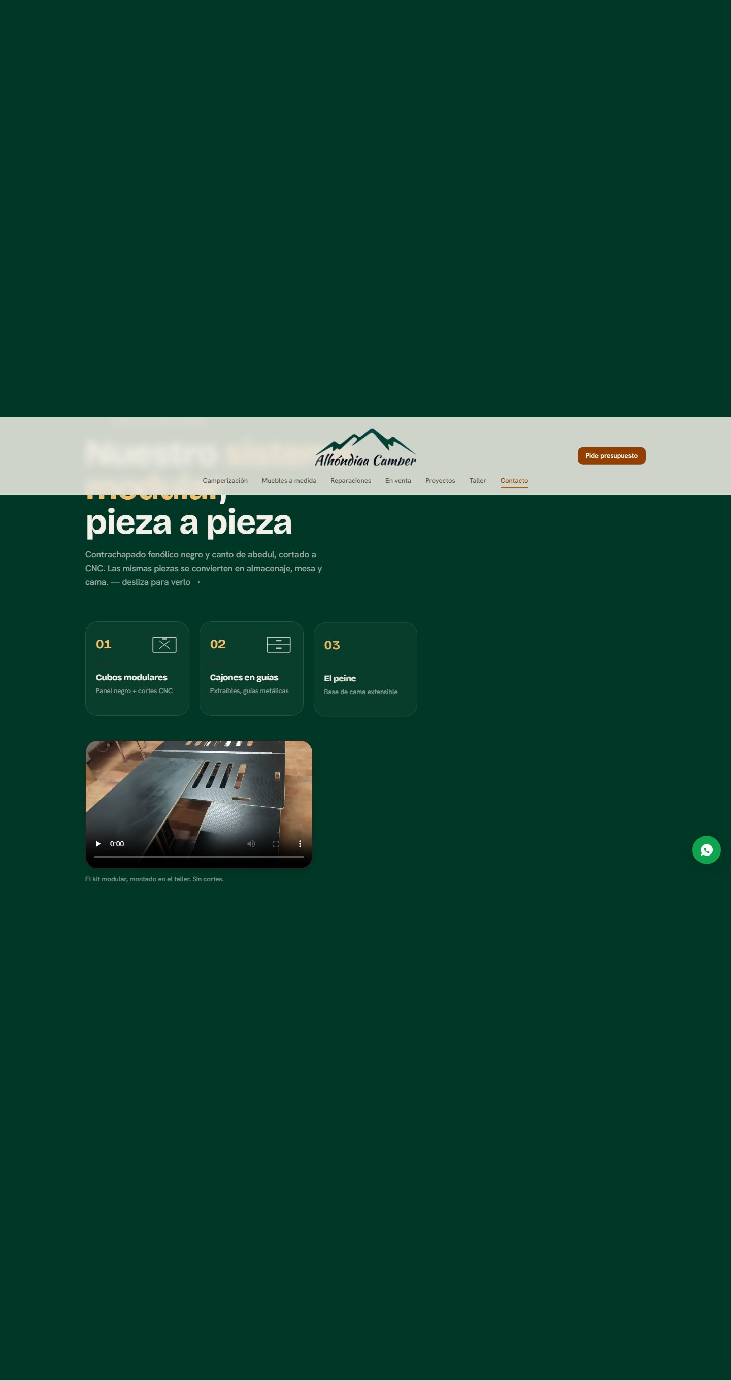 Alhóndiga — El sistema modular